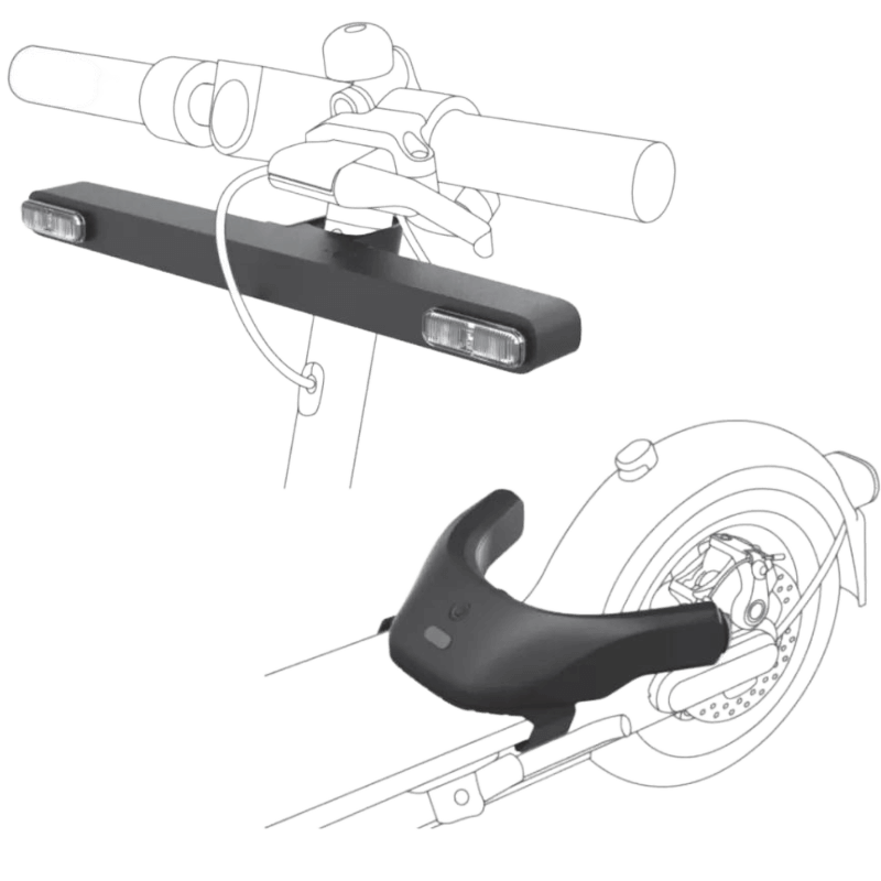 Electric Scooter Direction Indicator